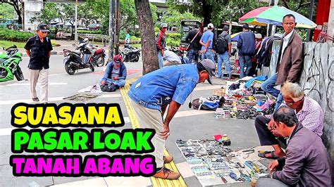 Suasana Pasar Loak Jakarta Tanah Abang Pasar Barang Bekas Jakarta