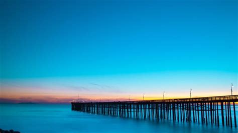 Pier Under The Stars Ventura County Coast