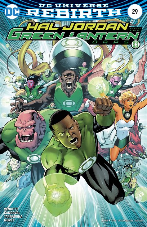 Hal Jordan And The Green Lantern Corps 29 Variant Cover Fresh Comics