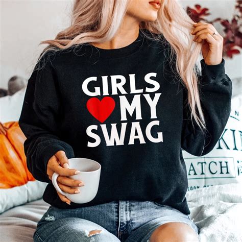 Girls Heart My Swag Shirt Teeuni