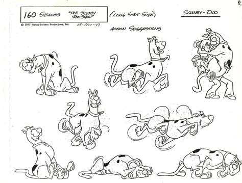 Scooby Doo Model Sheet