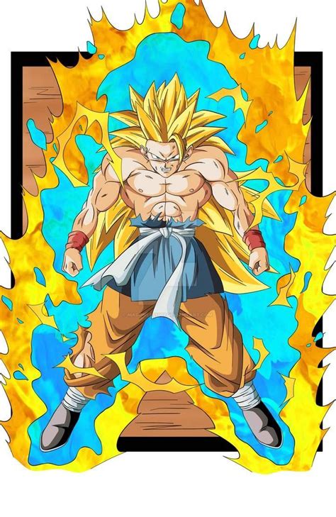 Super Saiyan 3 Rage Gt By Maddness1001 On Deviantart Dragon Ball