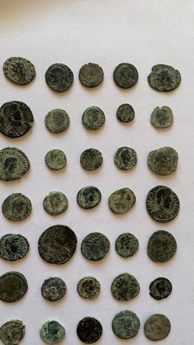 Empire Romain Lot Of 40 AE Folles And Antoniniani 3rd 4th Catawiki