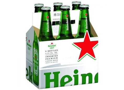 Heineken Light 6pk12oz Bottle Cork N Bottle