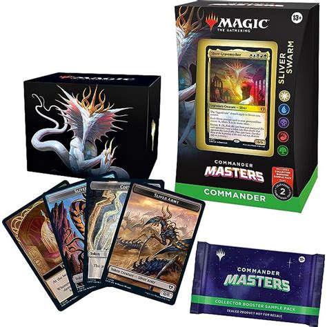 Magic the Gathering: Commander Masters Commander Deck Set (4) | Card ...