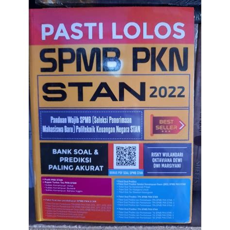 Jual Buku Pasti Lolos SPMB PKN STAN 2022 Bank Soal Dan Prediksi Andi