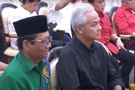 Resmi Pdip Umumkan Mahfud Md Sebagai Bakal Calon Wakil Presiden Ganjar