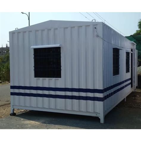 Rectangular Steel Ms Portable Office Container At Rs Piece In