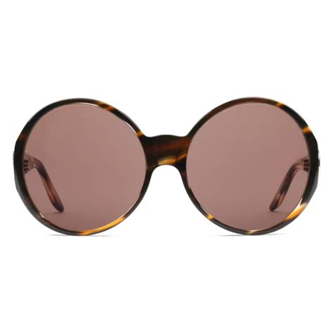 Gucci Round Frame Sunglasses Tortoiseshell Gucci Eyewear Avvenice