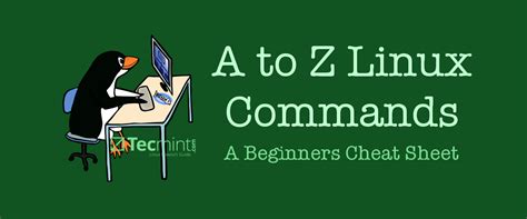 A - Z Linux Commands - Overview with Examples