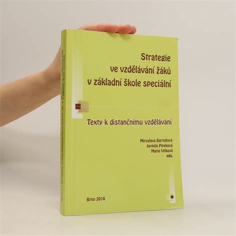 Strategie Ve Vzd L V N K V Z Kladn Kole Speci Ln Texty K