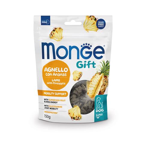 Gezonde Hondensnacks Gift Super M Lam Met Ananas Monge Benelux