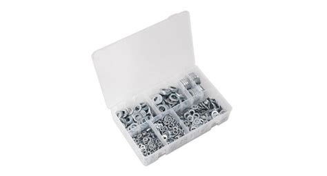 Sealey AB055WA Flat Washer Assortment 1070pc M5 M16 Form A Metric DIN