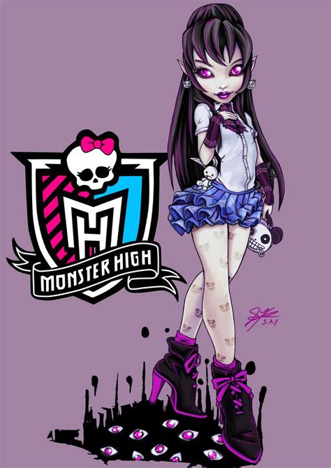 Monster High Oc Shadowna Dark School Uniform By Skyshek On Deviantart