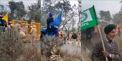 Farmers Protest Security Intensified On Delhi Borders