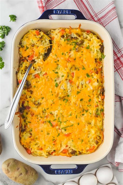 This Easy Hash Brown Egg Casserole Recipe Is Full Of Amazing Flavors