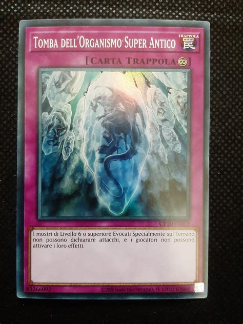 Carta Yu Gi Oh Grave Of The Super Ancient Organism Super Rare