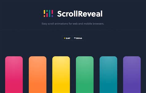 25 JavaScript Libraries for Cool Scrolling Effects