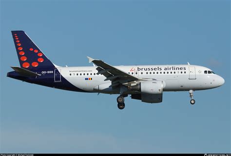 OO SSS Brussels Airlines Airbus A319 111 Photo By Michael Pavlotski