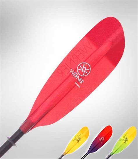 Werner Camano Straight Glass 2 Piece Kayak Paddle Robin Hood Watersports