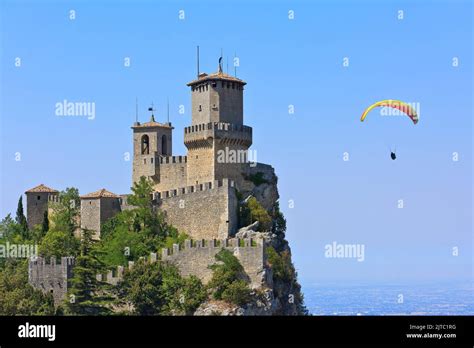 A Paraglider With A Geronimo Sail Flying Past The Th Century