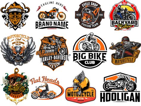 Full Throttle Graphic Custom Motorcycle Logos | Upwork