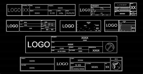 Autocad Title Blocks Template Download Free Cad Blocks Dwg