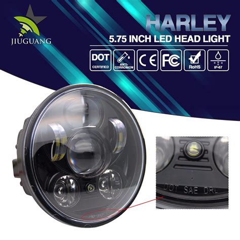 Waterproof Auto Led Light W Inch Harley Davidson Motorcycle Hi