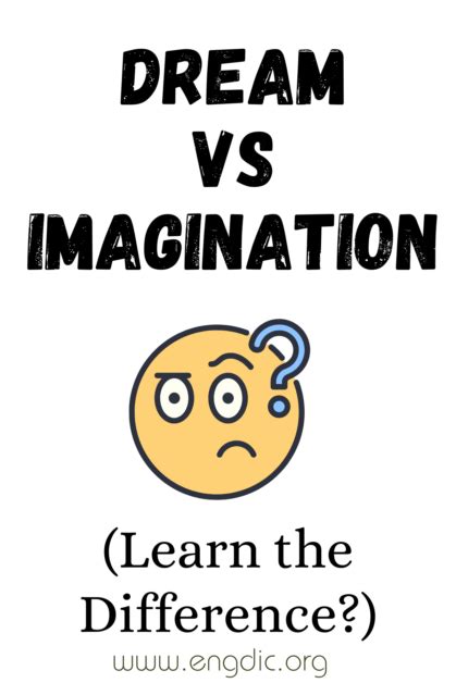 Dream Vs Imagination What S The Difference EngDic