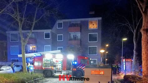 Bewoner Gewond Bij Woningbrand In Haven HV Almere