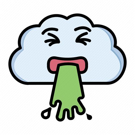 Character, cloud, emoji, emoticon, face, smiley icon - Download on Iconfinder