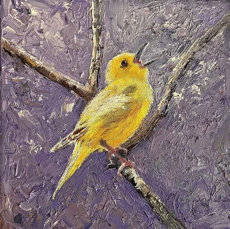 Yellow Warbler Painting By Marsha Karle Fine Art America