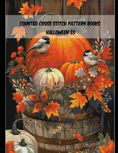 Counted Cross Stitch Pattern Books Halloween Cross Stitch Patterns