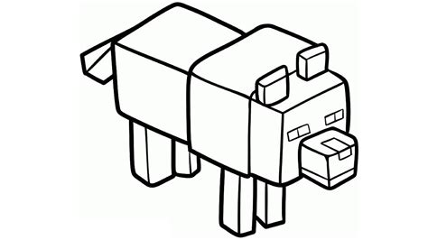 Minecraft Wolf Coloring Page Allbusinesstemplates The Best Porn Website