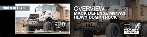 Overview - Mack Defense M917A3 Heavy Dump Truck » Mack Defense