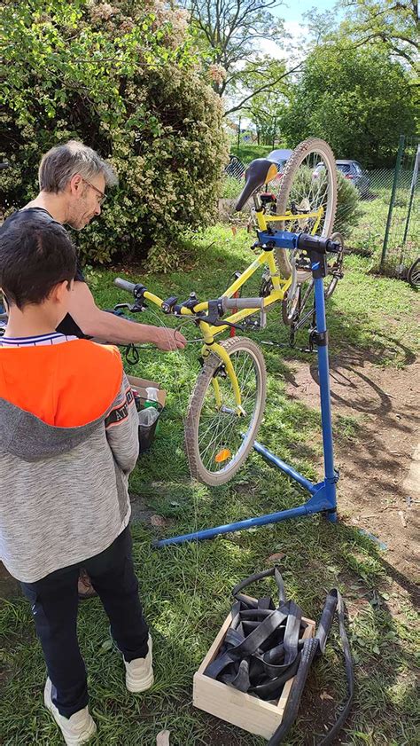 E J Retour Sur Le Chantier V Lo Avec Laccueil Jeunes Assqot