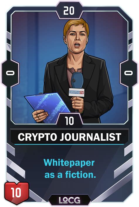 Crypto Journalist - Prestige | LocGame Card