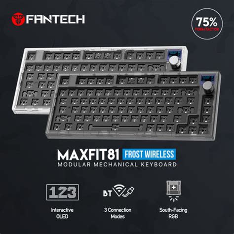 Buy Wholesale China Fantech Mechanical Keyboard Mk910 Maxfit 61 Frost