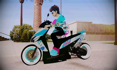 Vario Honda Click Lowrider Hatsune Miku Itansha Gta Sa