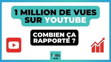 Combien Rapporte 1 Million De Vue Sur Youtube