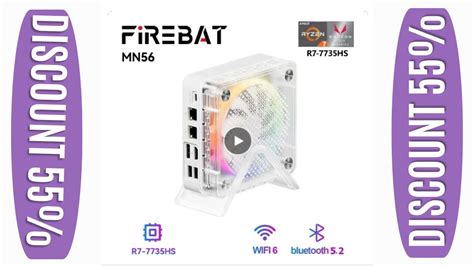 Firebat Minipc Amd R Hs Mini Pc Colorful Gamer Gb Gb Ddr