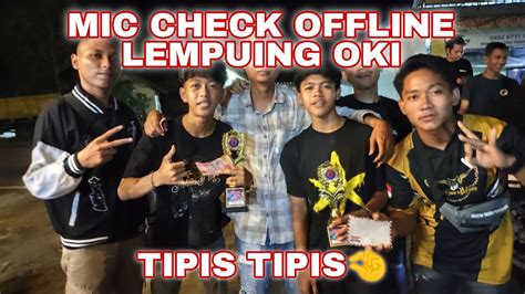 Mic Check Tur Offline Free Fire Oki Point Sakit Di Akhir Youtube