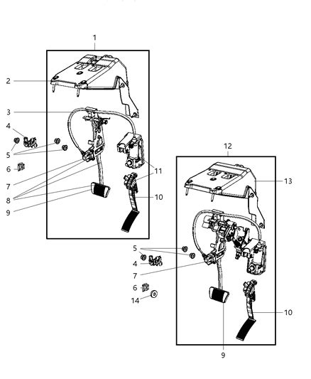 Ac Genuine Mopar Pedal Accelerator