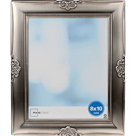 Better Homes And Gardens 8x10 Ornate Pewter Metal Picture Frame