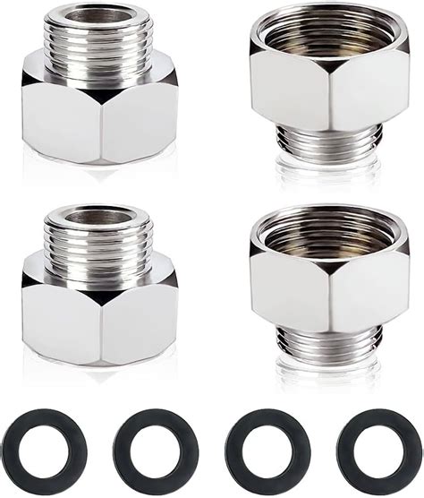 Water Line Adapter 4 Pack 12 Female To 38 Male Reducer
