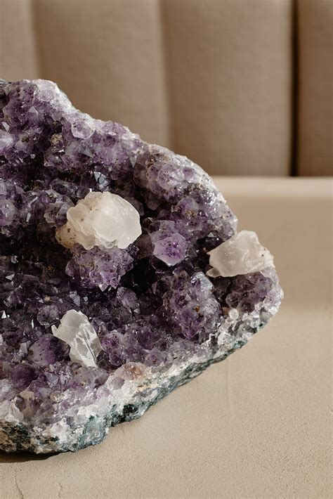 Amethyst Xl With Druzy Calcite Roses House Of Formlab