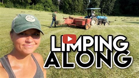 This Farm Wife Meredith Bernard Square Baling Hay With 60 Year Old