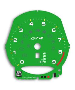 Porsche Gauge Faces