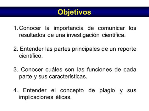 C Mo Escribir Un Informe Cient Fico Ppt Video Online Descargar