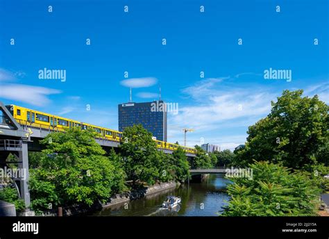 Berlin Germany July 17 2022 View To A Metro Train Operated By